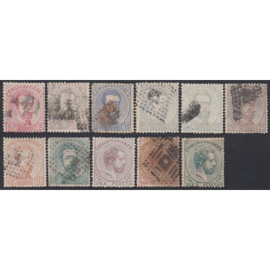 España Spain 118/29 1872 Amadeo I 4200€ España Spain 118/29 1872 Amadeo I 4200€