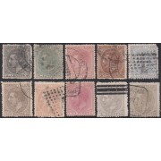 España Spain 200/09 1879 Alfonso XII Usada-Defectos  