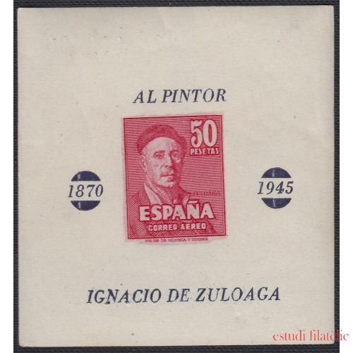 España 1016 1947 Zuloaga prueba