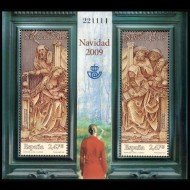 España Spain 4520/22 2009 Navidad MNH