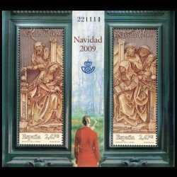 España Spain 4520/22 2009 Navidad MNH