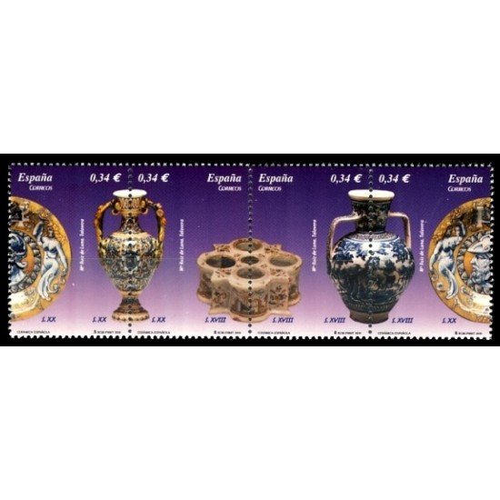 España Spain 4543/46 2010 Cerámica Española MNH España Spain 4543/46 2010 Cerámica Española MNH
