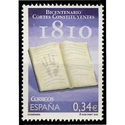España Spain 4551 2010 CC Años de las Cortes Constituyentes de 1810 MNH