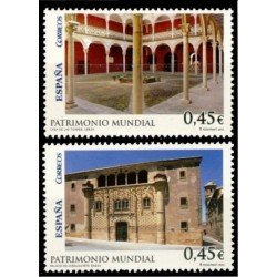 España Spain 4556/57 2010 Patrimonio Mundial MNH