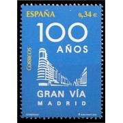 España Spain 4559 2010 Centenario de la Gran Via de Madrid MHN 