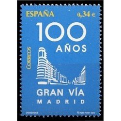 España Spain 4559 2010 Centenario de la Gran Via de Madrid MHN