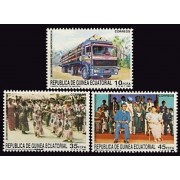 Guinea Ecuatorial 109/11 1988 20º Aniversario de la Independencia MNH Guinea Ecuatorial 109/11 1988 20º Aniversario de la Independencia MNH