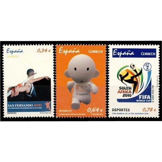 España Spain 4569/71 2010 Deportes MNH España Spain 4569/71 2010 Deportes MNH