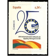 España Spain 4574 2010 XXV Aniversario de la Adhesión de España y Portugal a la CEE MNH