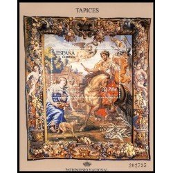 España Spain 4579 2010 Patrimonio Tapices Zenobia y el emperador Aureliano MNH