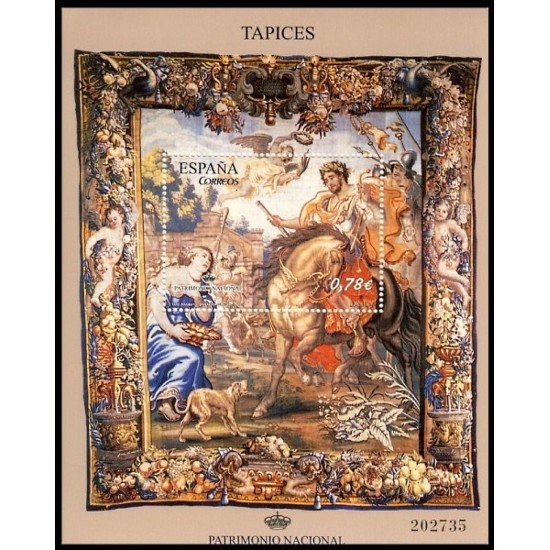 España Spain 4579 2010 Patrimonio Tapices Zenobia y el emperador Aureliano MNH España Spain 4579 2010 Patrimonio Tapices Zenobia y el emperador Aureliano MNH
