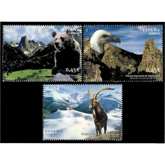 España Spain 4581/83 2010 Espacios Naturales de España MNH España Spain 4581/83 2010 Espacios Naturales de España MNH
