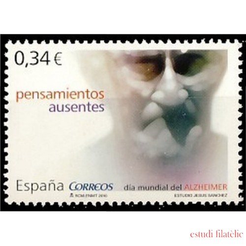 España Spain 4587 2010 Dia Mundial del Alzheimer MNH