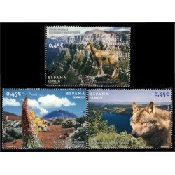 España Spain 4589/91 2010 Espacios Naturales de España MNH