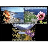 España Spain 4595/97 2010 Naturaleza Aigüestortes Archipiélago Cabrera Flora MNH