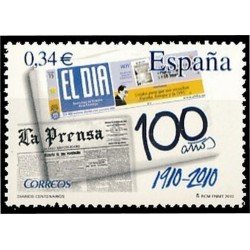 España Spain 4604 2010 Centenario Diario El Día Santa Cruz de Tenerife MNH