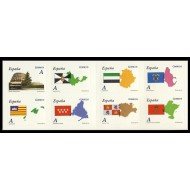 España Spain 4613/20 2011 Autonomías Tribunal Mapas Banderas MNH Tarifa A