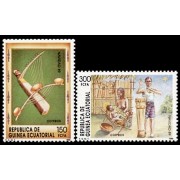 Guinea Ecuatorial 118/19 1989 Navidad 89 MNH Guinea Ecuatorial 118/19 1989 Navidad 89 MNH