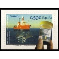 España Spain 4627 2011 Biodiversidad Oceaonográfica Buque Barco MNH