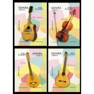 España Spain 4628/31 2011 Instrumentos musicales Guitarra Violín MNH