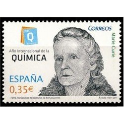 España Spain 4637 2011 Año Interquímica Premio Nobel 1911 Marie Curie MNH