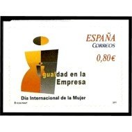 España Spain 4644 2011 Día Internacional de la mujer MNH