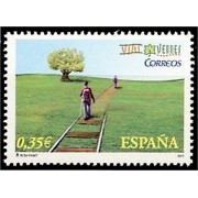 España Spain 4654 2011 Vías verdes Antiguas vías de tren Cicloturismo MNH