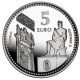 España Spain monedas Euros conmemorativos 2011 Capitales de provincia Ciudad Real 5 euros Plata