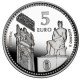 España Spain 2011 5 euros Capitales de provincia Ciudad Real Plata Ag