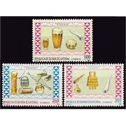 Guinea Ecuatorial 126/28 1990 Instrumentos Musicales MNH Guinea Ecuatorial 126/28 1990 Instrumentos Musicales MNH