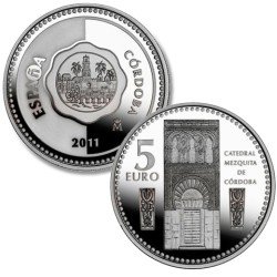 España Spain 2011 5 euros Capitales de provincia Córdoba Plata Ag