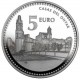 España Spain monedas Euros conmemorativos 2011 Capitales de provincia Girona 5 euros Plata