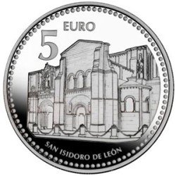 España Spain 2011 5 euros Capitales de provincia León Plata Ag España Spain 2011 5 euros Capitales de provincia León Plata Ag