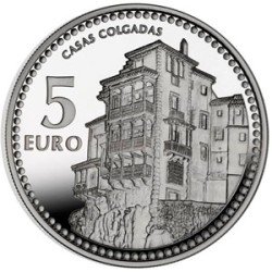España Spain 2012 5 euros Capitales de provincia Cuenca Plata Ag España Spain 2012 5 euros Capitales de provincia Cuenca Plata Ag