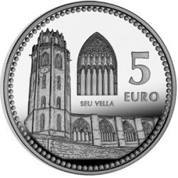 España Spain 2012 5 euros Capitales de provincia Lleida Plata Ag España Spain 2012 5 euros Capitales de provincia Lleida Plata Ag