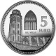 España Spain monedas Euros conmemorativos 2012 Capitales de provincia Lleida 5 euros Plata