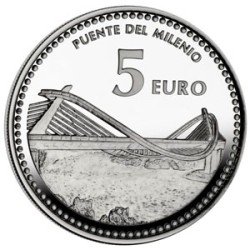 España Spain 2012 5 euros Capitales de provincia Orense Plata Ag España Spain 2012 5 euros Capitales de provincia Orense Plata Ag