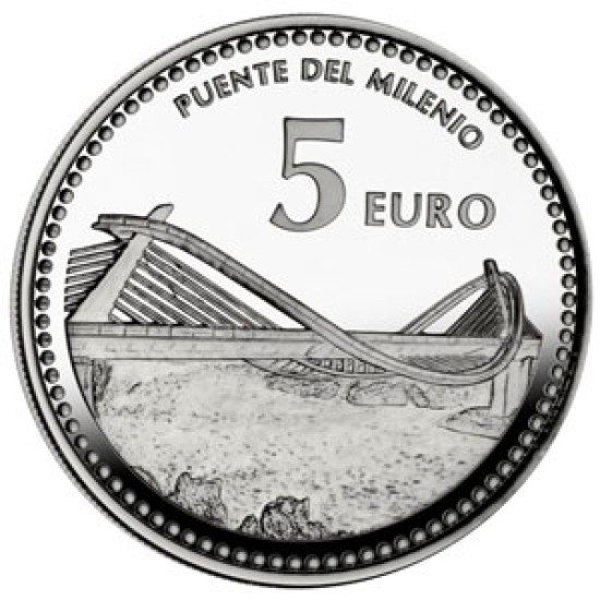 España Spain 2012 5 euros Capitales de provincia Orense Plata Ag