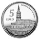 España Spain monedas Euros conmemorativos 2012 Capitales de provincia Vitoria 5 euros Plata