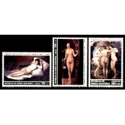 Guinea Ecuatorial 136/38 1991 Grandes Maestros de la Pintura