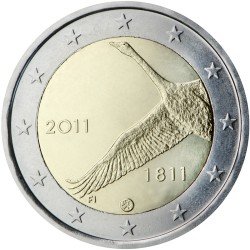 Finlandia 2011 2 € euros conmemorativos Bicentenario Finlands Bank Finlandia 2011 2 € euros conmemorativos Bicentenario Finlands Bank