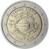 Chipre 2012 2 € euros conmemorativos X Aniversario del euro