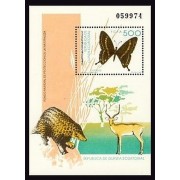 Guinea Ecuatorial 158 1992 Naturaleza HB MNH