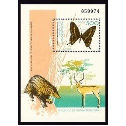 Guinea Ecuatorial 158 1992 Naturaleza HB MNH Guinea Ecuatorial 158 1992 Naturaleza HB MNH