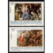 Guinea Ecuatorial 162/63 1993 Grandes Maestros de la Pintura MNH