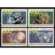 Guinea Ecuatorial 178/81 1994 Minerales MNH