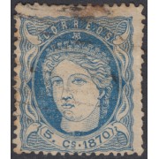 Cuba 24 1870 Efigie Alegórica de España Usado