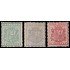 Cuba Telegrafos 32/34 1875 Escudo de España MH y Sin goma