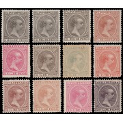 Filipinas 105/16 1894 Alfonso XIII MH