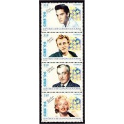 Guinea Ecuatorial 218/21 1996 Cine MNH Guinea Ecuatorial 218/21 1996 Cine MNH